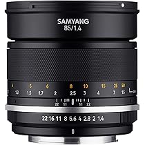 Amazon.co.jp: SAMYANG 単焦点中望遠レンズ MF 85mm F1.4 MK2